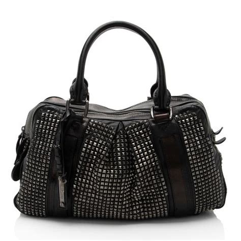 burberry studded leather knight bag|Large Knight Bag in Loch .